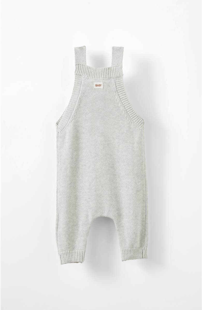 Cotton On Kids Organic Knit Dungaree, Alternate, color, 