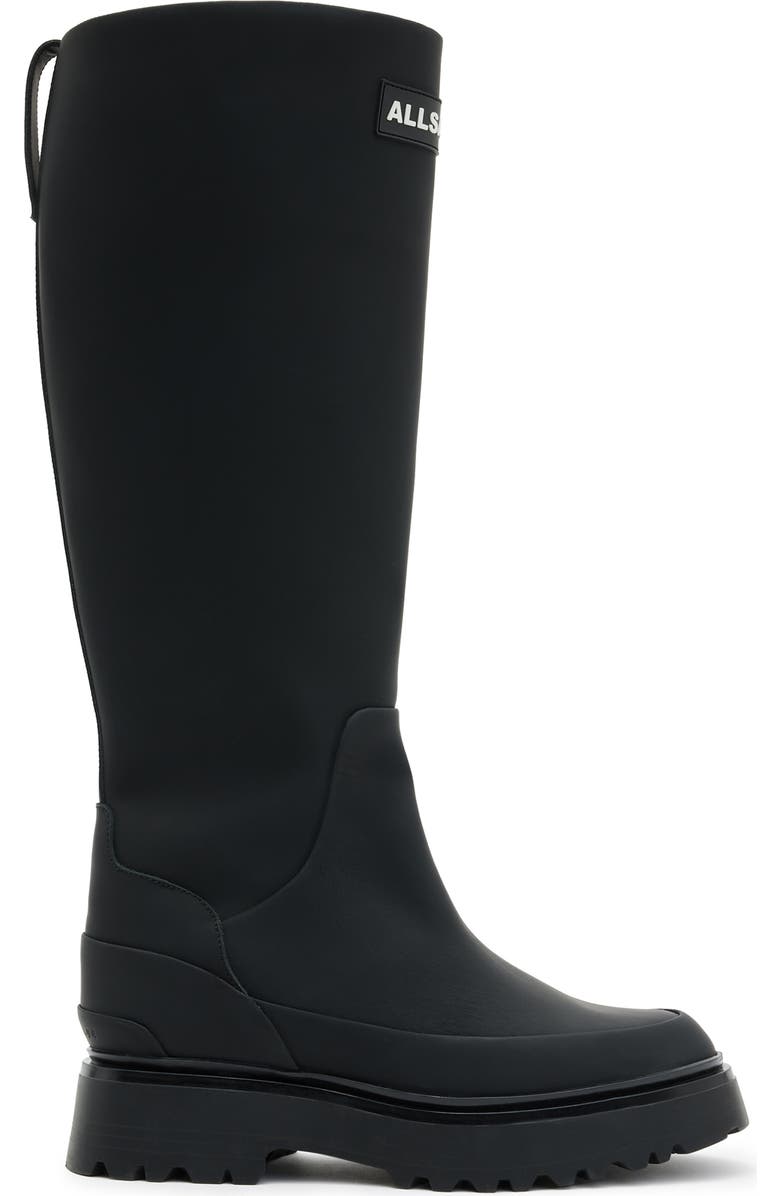 AllSaints Octavia Knee High Boot, Alternate, color,