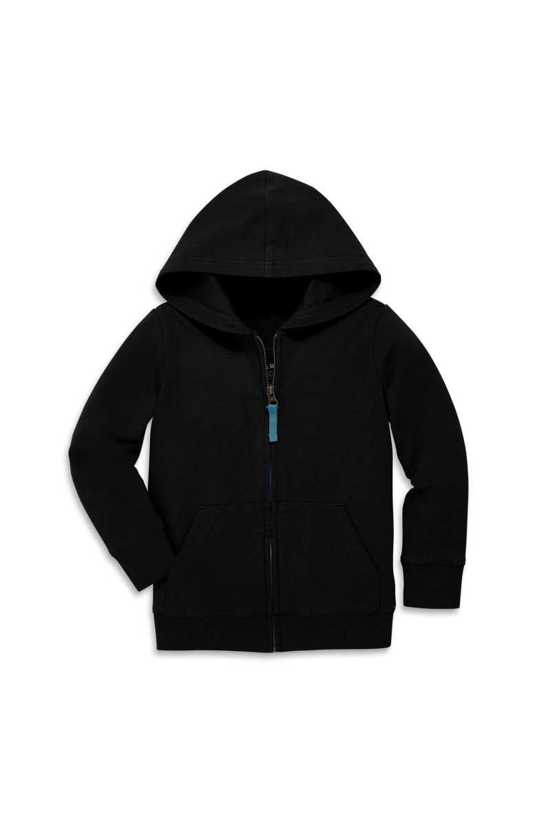 Primary The Kids Zip Hoodie, Main, color, Black