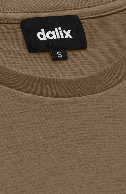 Dalix Womens Lil Cherry Lightweight High Waisted Tee In Brown