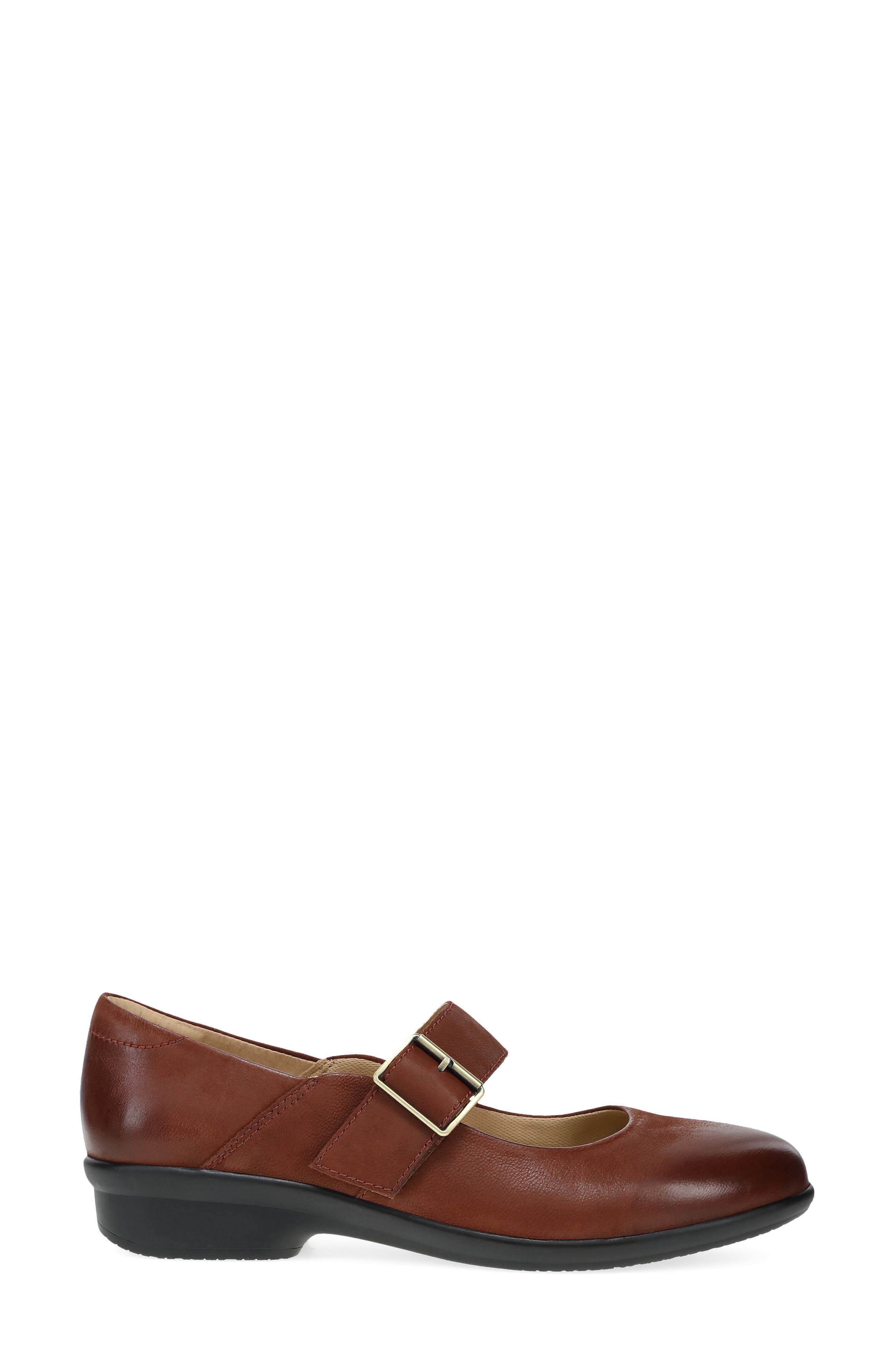 Collette Mary Jane Pump, Alternate, color, RUSSET BURNISHED NUBUCK
