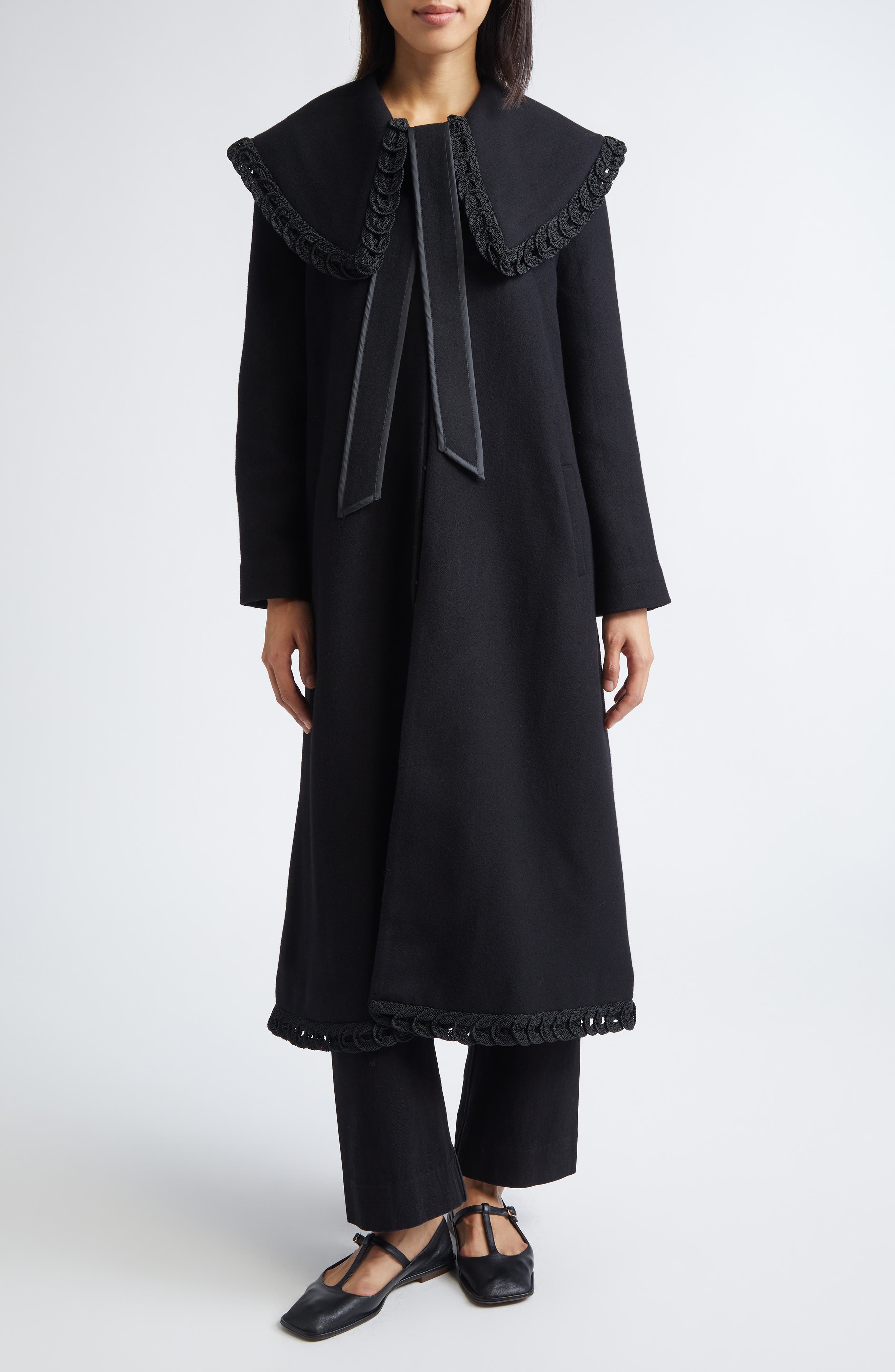Dover Belted Wool Coat
