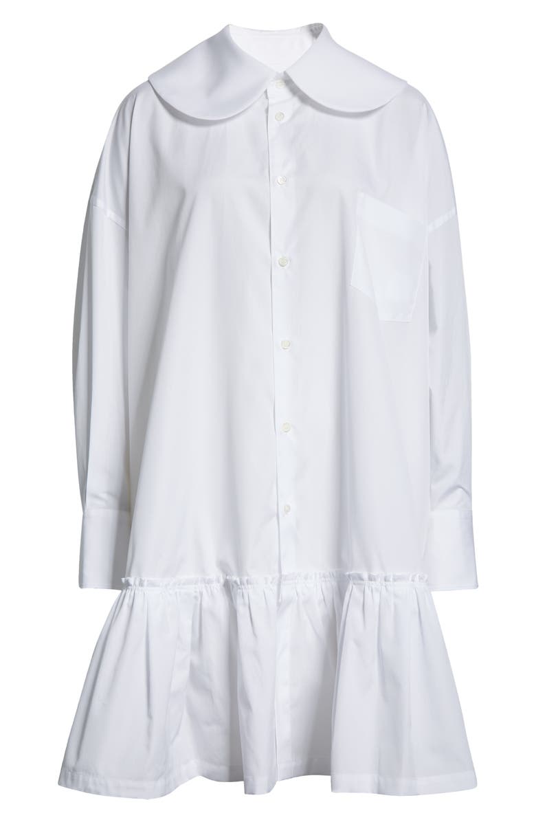 Comme des Garçons Girl Cotton Broadcloth Shirtdress, Alternate, color,