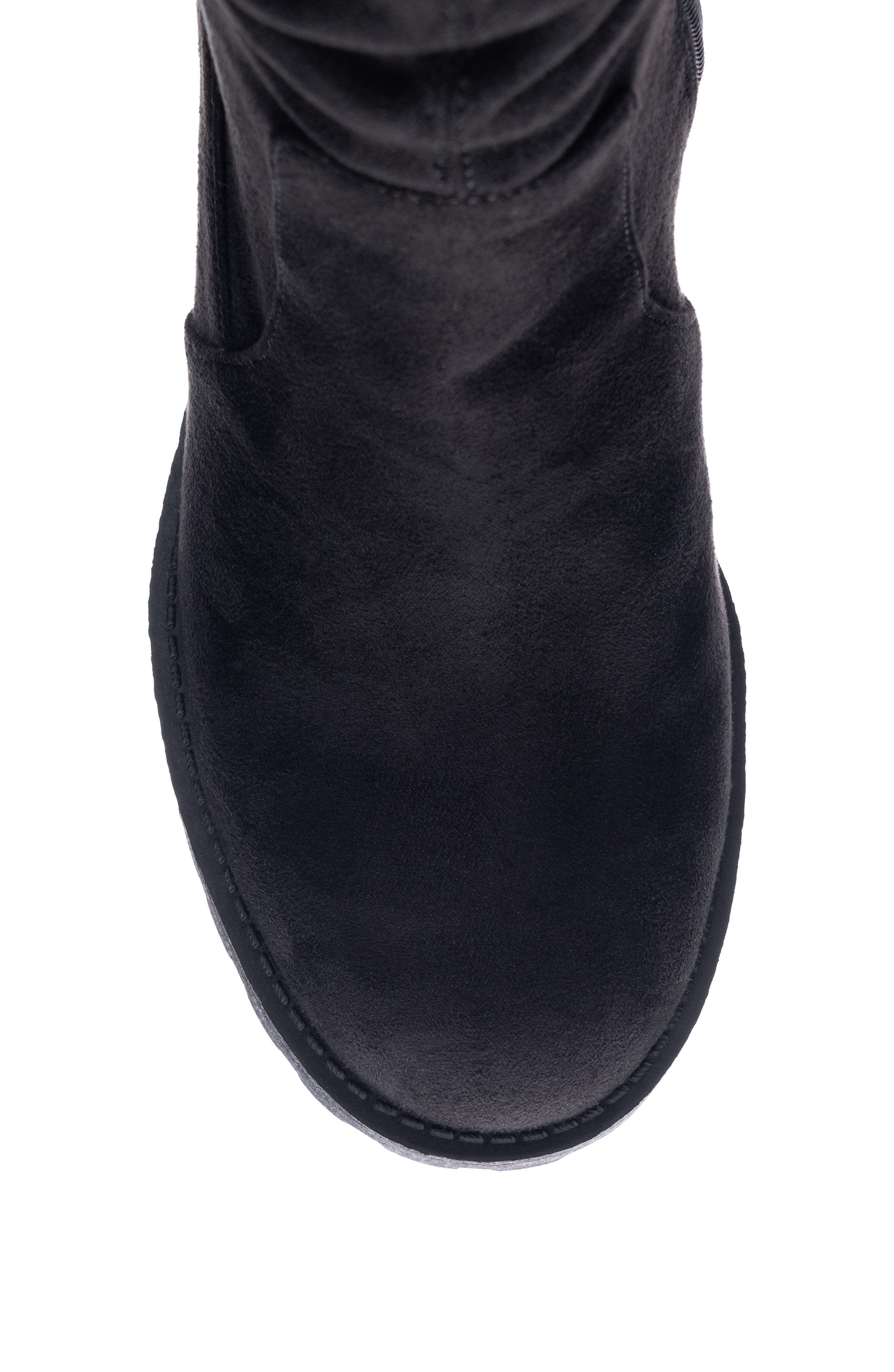 Dirty Laundry Linzy Over the Knee Boot, Alternate, color, Black Suedette