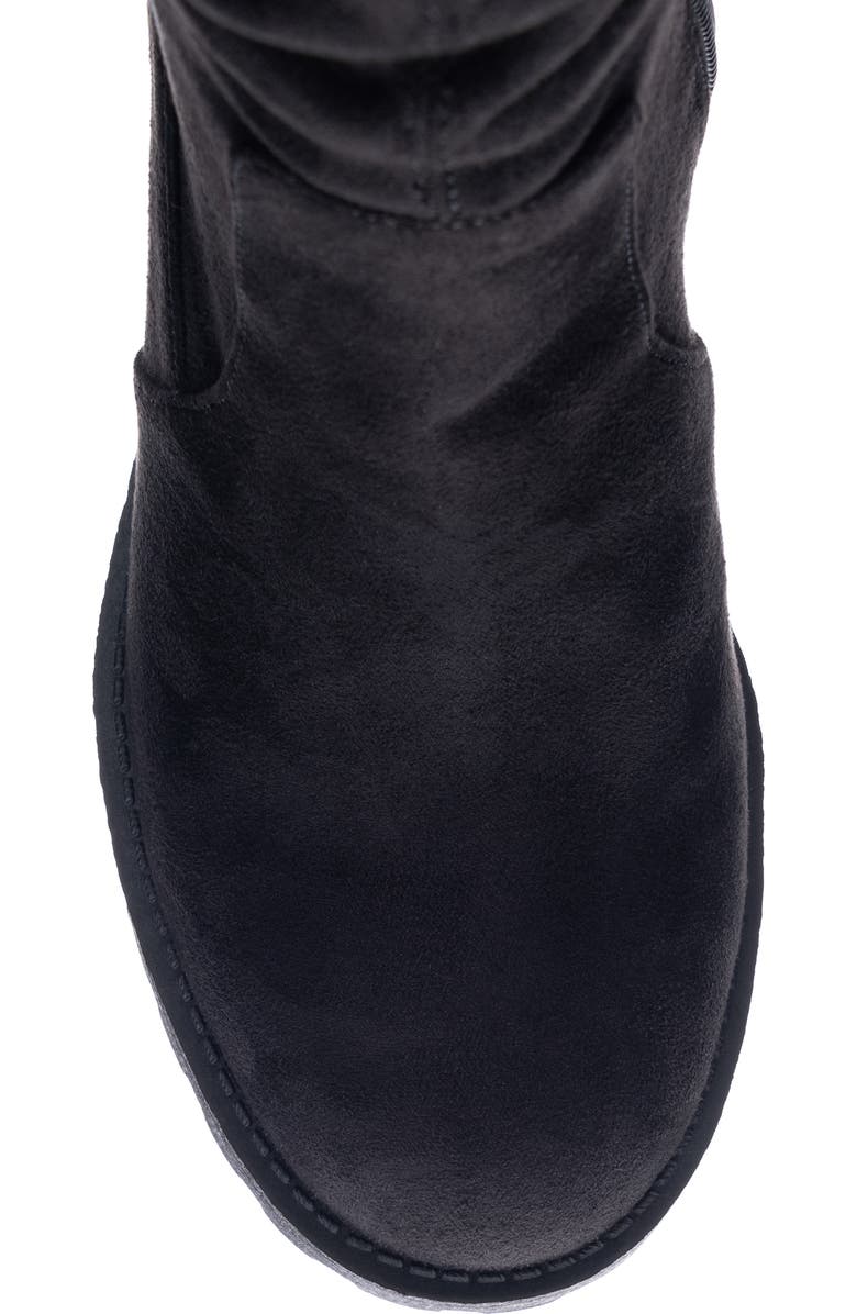 Dirty Laundry Linzy Over the Knee Boot, Alternate, color, Black Suedette