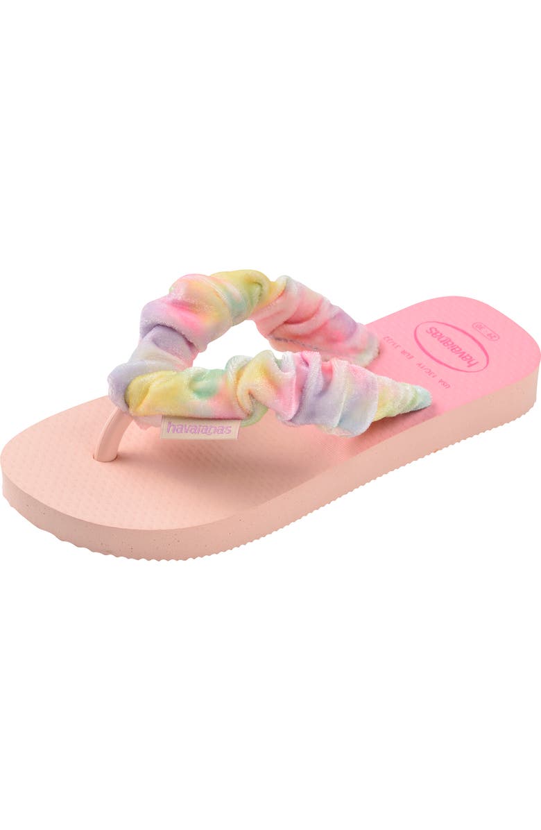 Havaianas Kids' Fluffy Flip Flop, Alternate, color, Ballet Rose