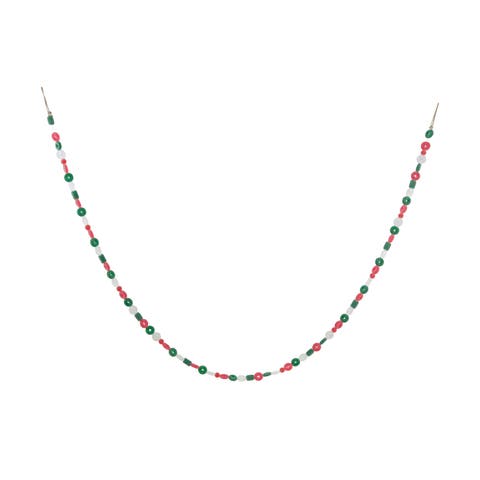 Festive Candy-Inspired Polystyrene Garland