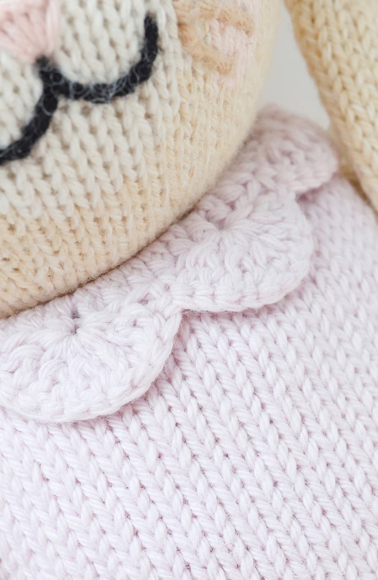 cuddle+kind Little Hannah the Bunny Stuffed Animal, Alternate, color, Violet