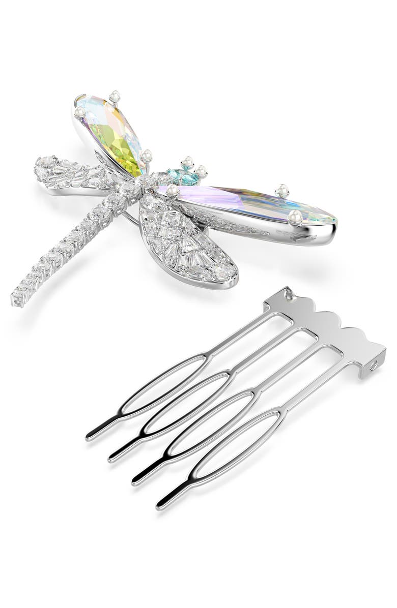 Swarovski Brooch Hair Comb, Alternate, color, 