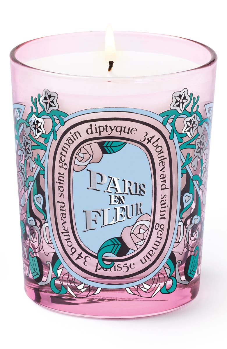 Diptyque Paris en Fleur Candle, Main, color, 