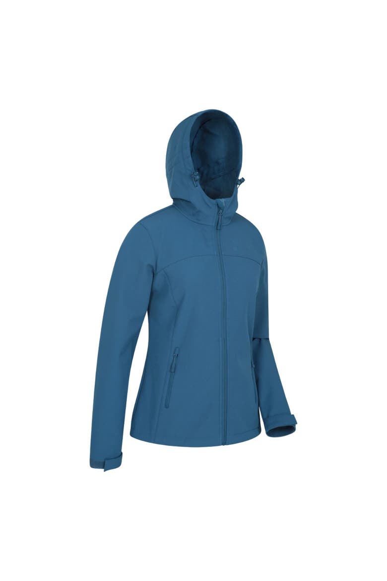 Exodus Water Resistant Soft Shell Jacket, Alternate, color, Blue