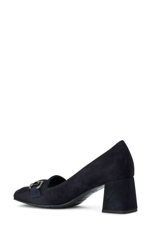 Aquatalia Corrina Loafer Pump In Black