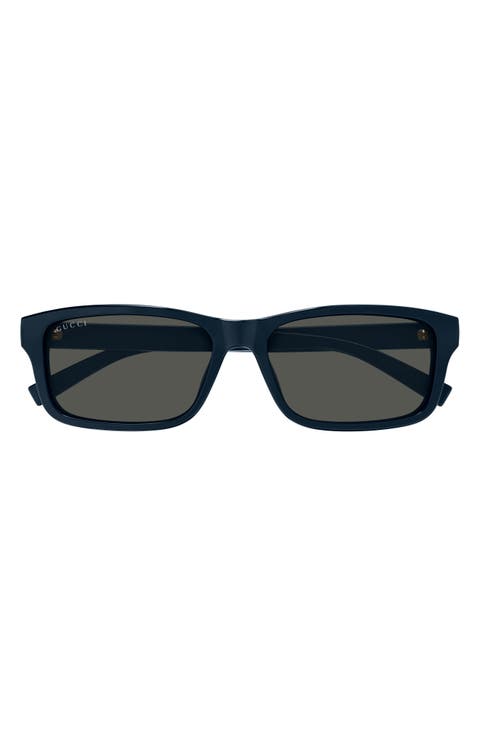 57mm Rectangular Sunglasses