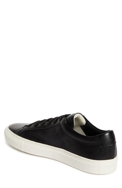 Common Projects Original Achilles Low Suede Sneakers In Black