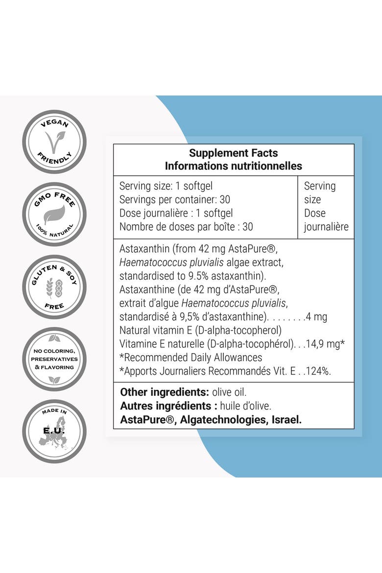 Astaxanthin 4 mg Per Day, Alternate, color, None
