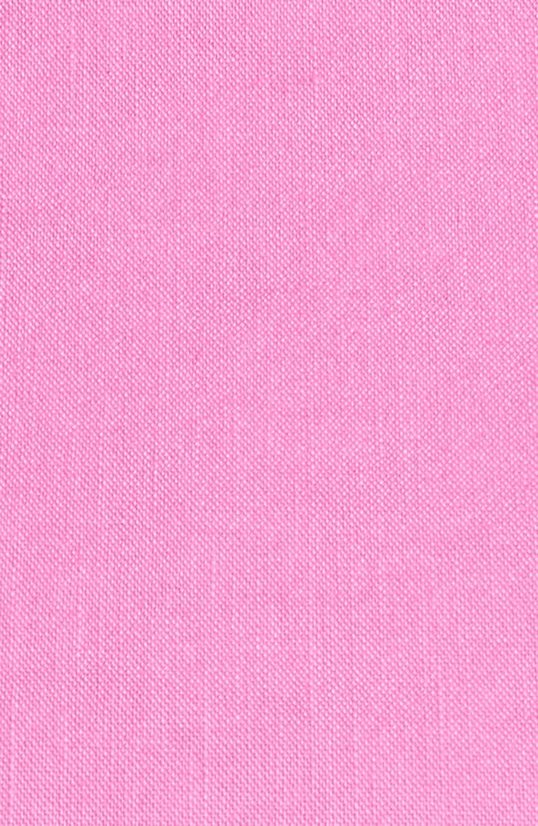 STAUD Costa Linen Blend Maxi Dress, Alternate, color, Orchid