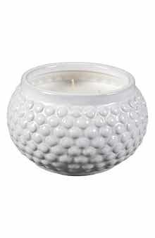 FLORA BUNDA Ceramic Hobnail Candle