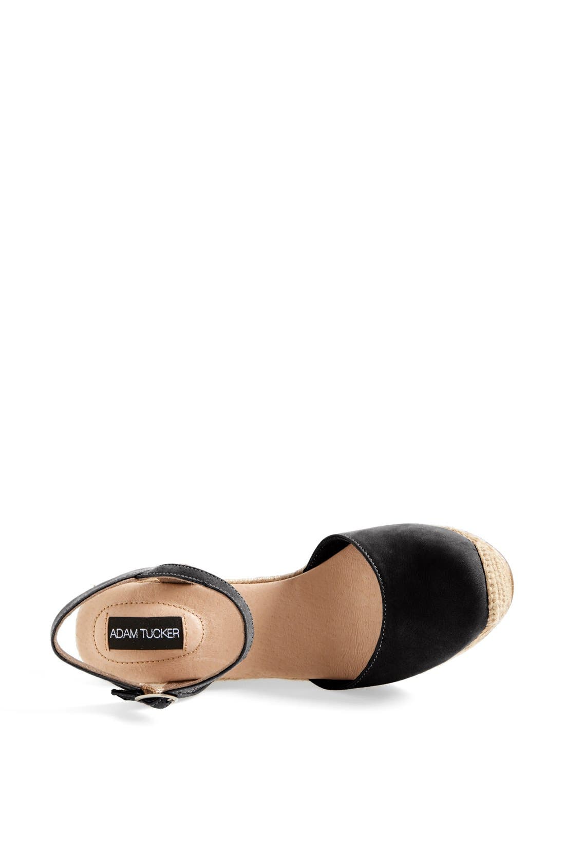 Adam Tucker by Me Too 'Bethany' Wedge Sandal, Alternate, color, 