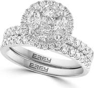 EFFY 14K White Gold Diamond Statement Ring