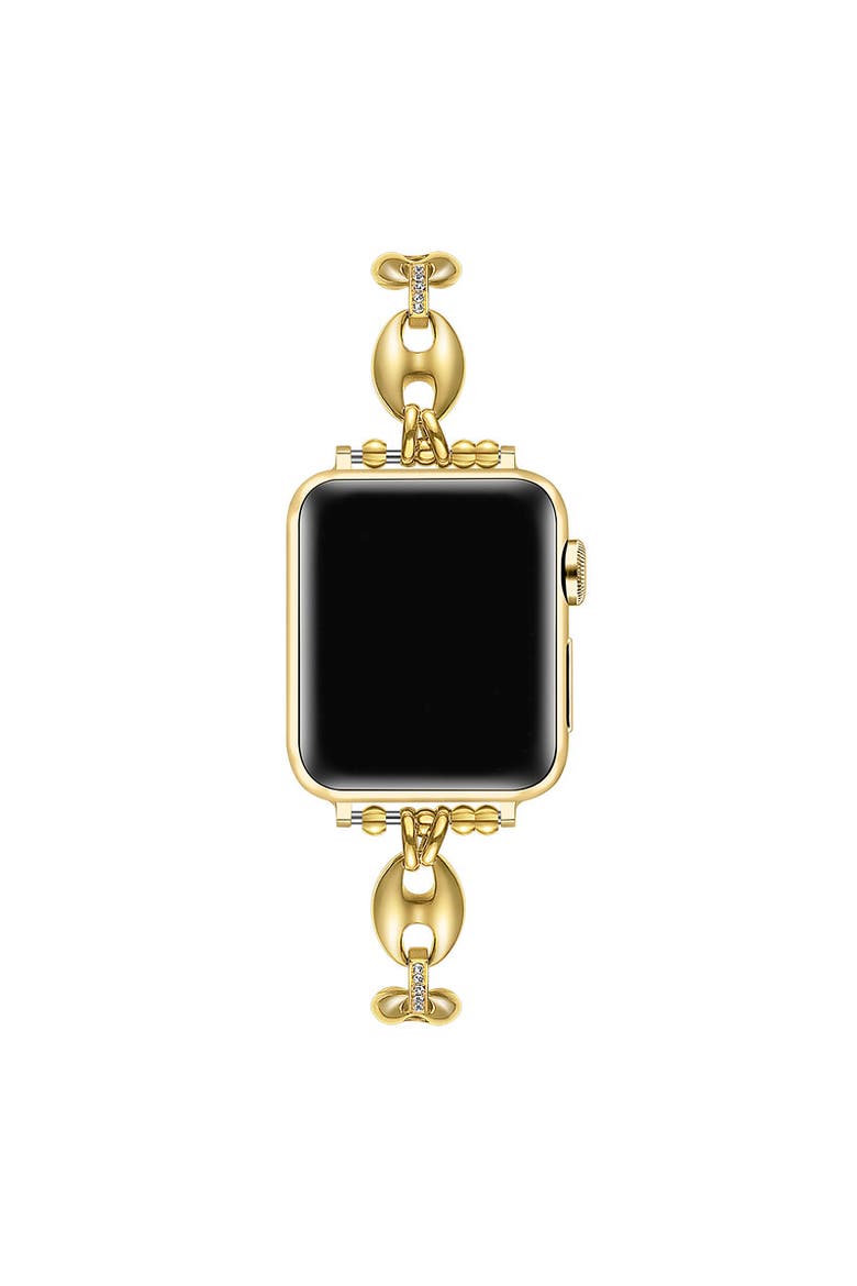 Poppy Rhinestone Band for Apple Watch, Alternate, color, Gold