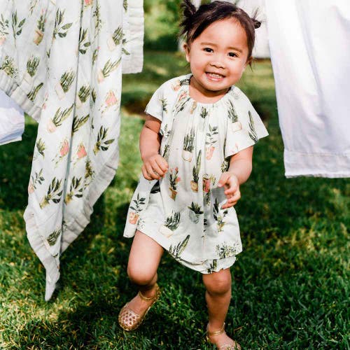 Milkbarn Dress And Bloomer Set