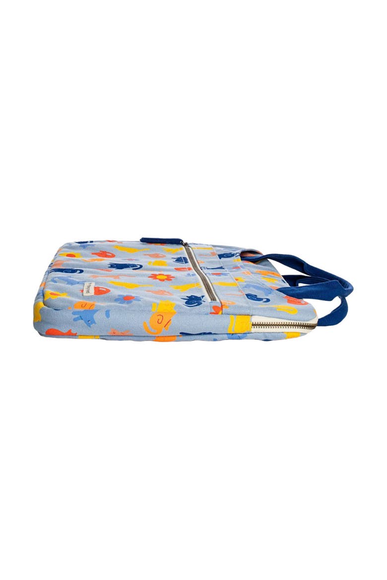Laptop Case | Meow Meadow, Alternate, color, Blue