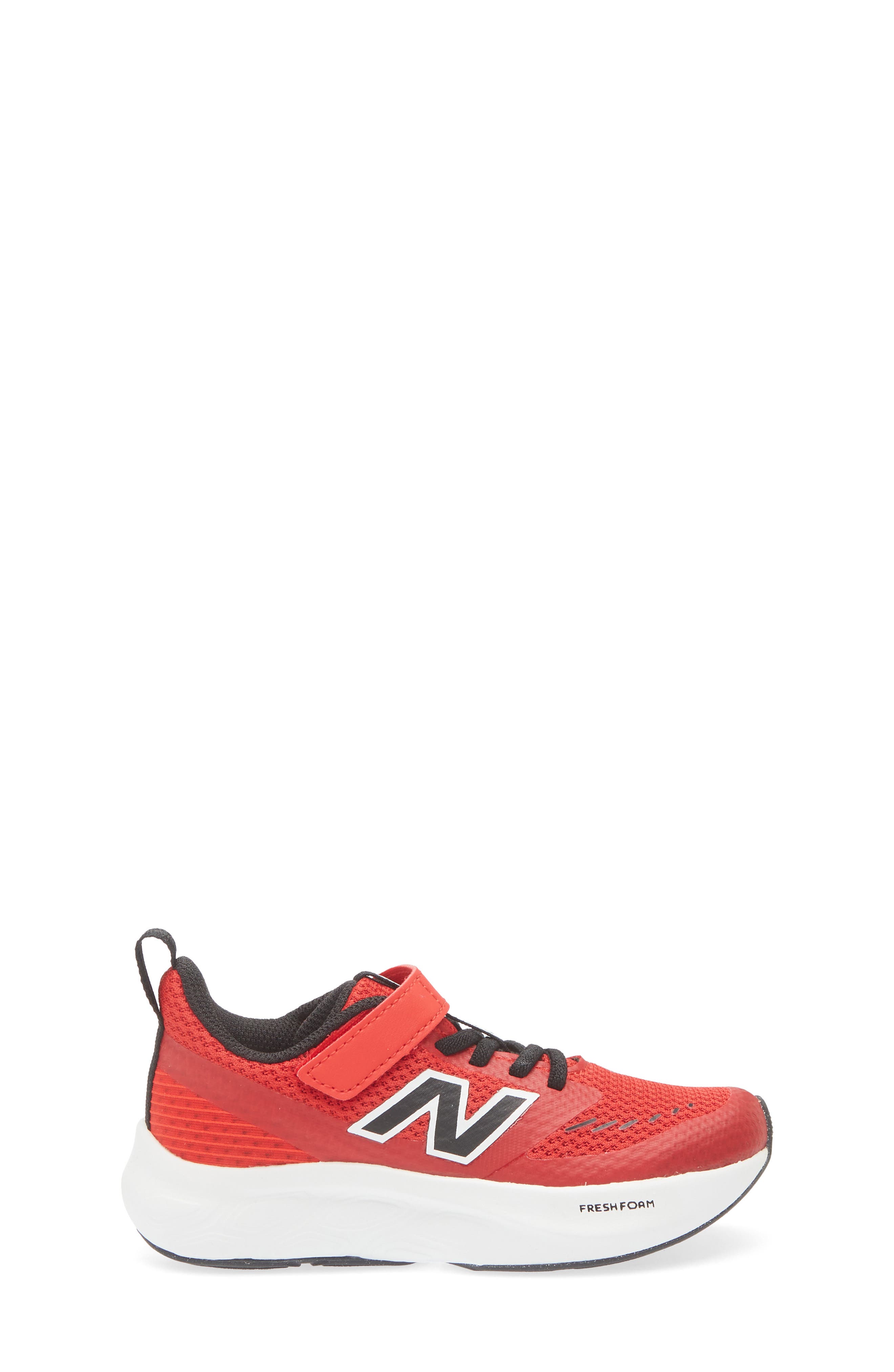 Kids' 625 Fresh Foam Sneaker, Alternate, color, TRUE RED/ BLACK