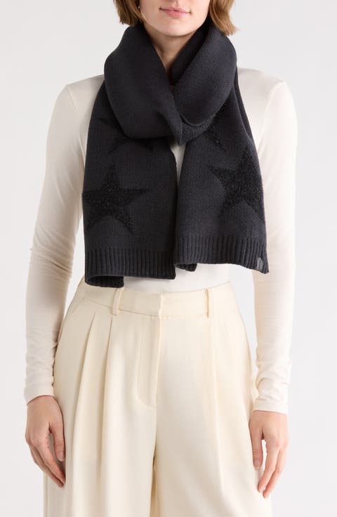 Metallic Star Scarf