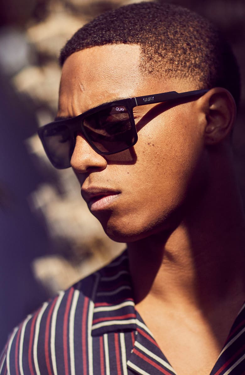 QUAY Australia Let It Run 57mm Polarized Sunglasses, Alternate, color, 