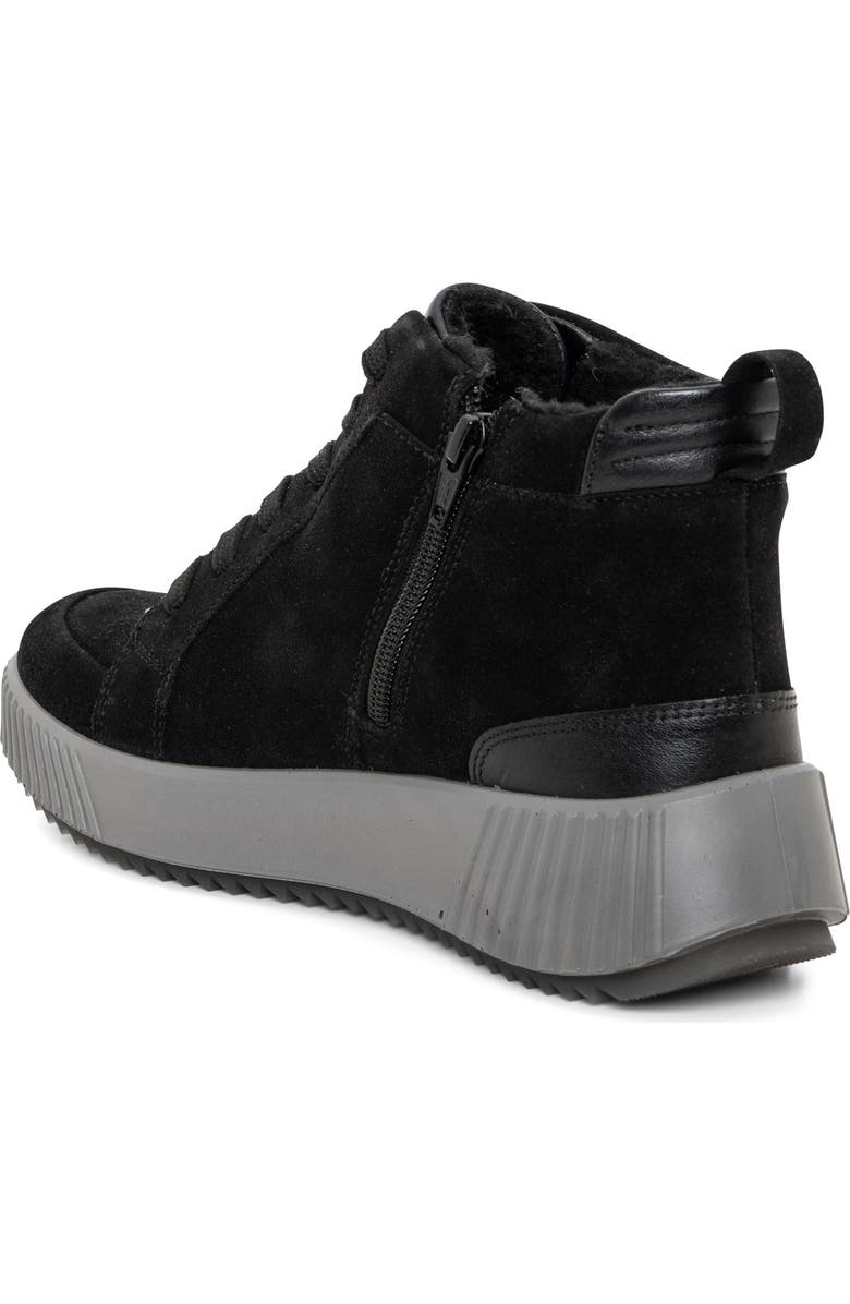 ara Dahlia Waterproof Faux Fur Lined Sneaker, Alternate, color,