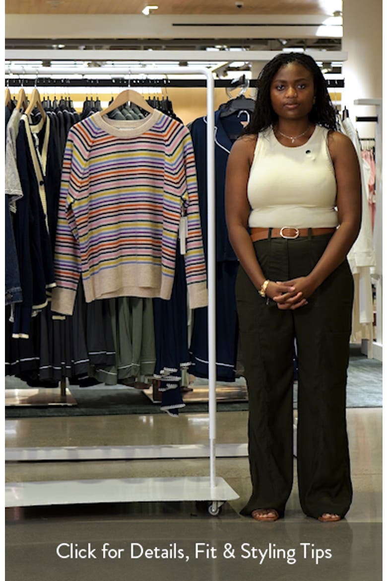Wool & Cashmere Raglan Sweater video