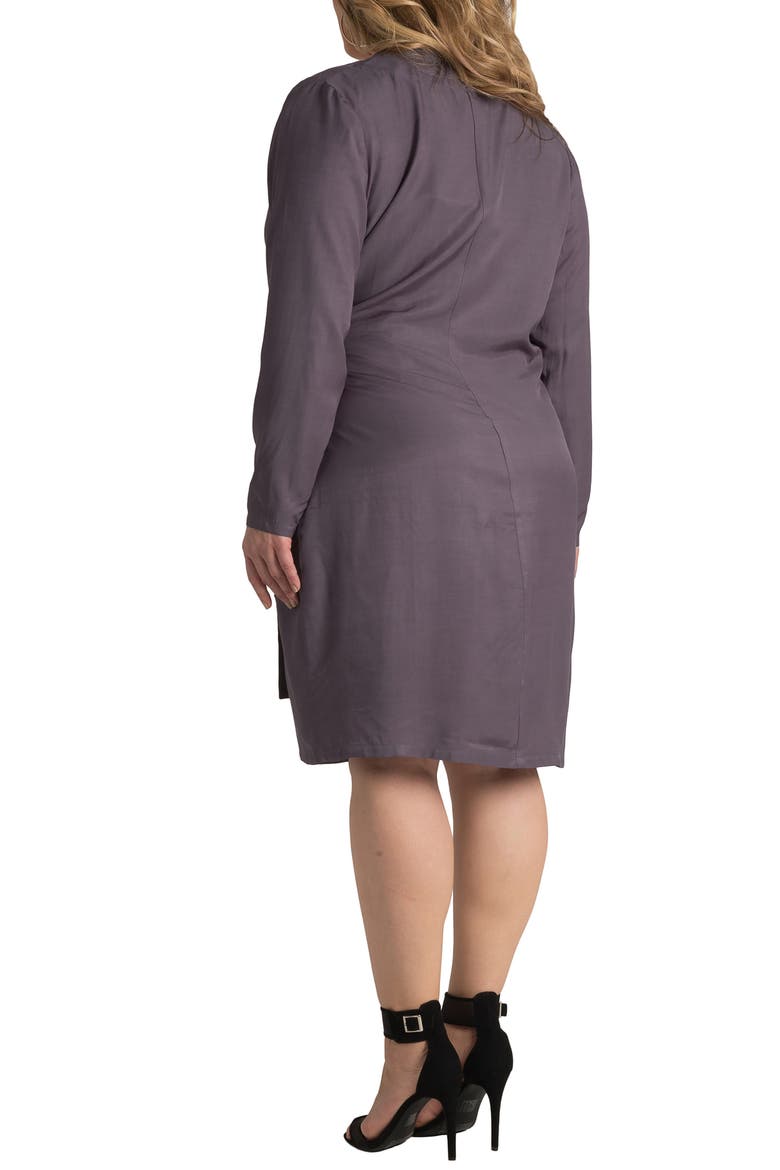 Sunshine Lavender Duster, Alternate, color, DARK PURPLE