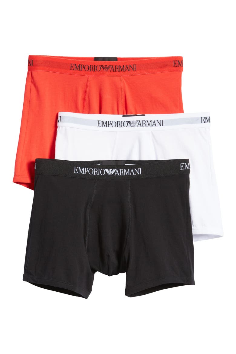 3-Pack Cotton Trunks, Alternate, color, COLONIAL