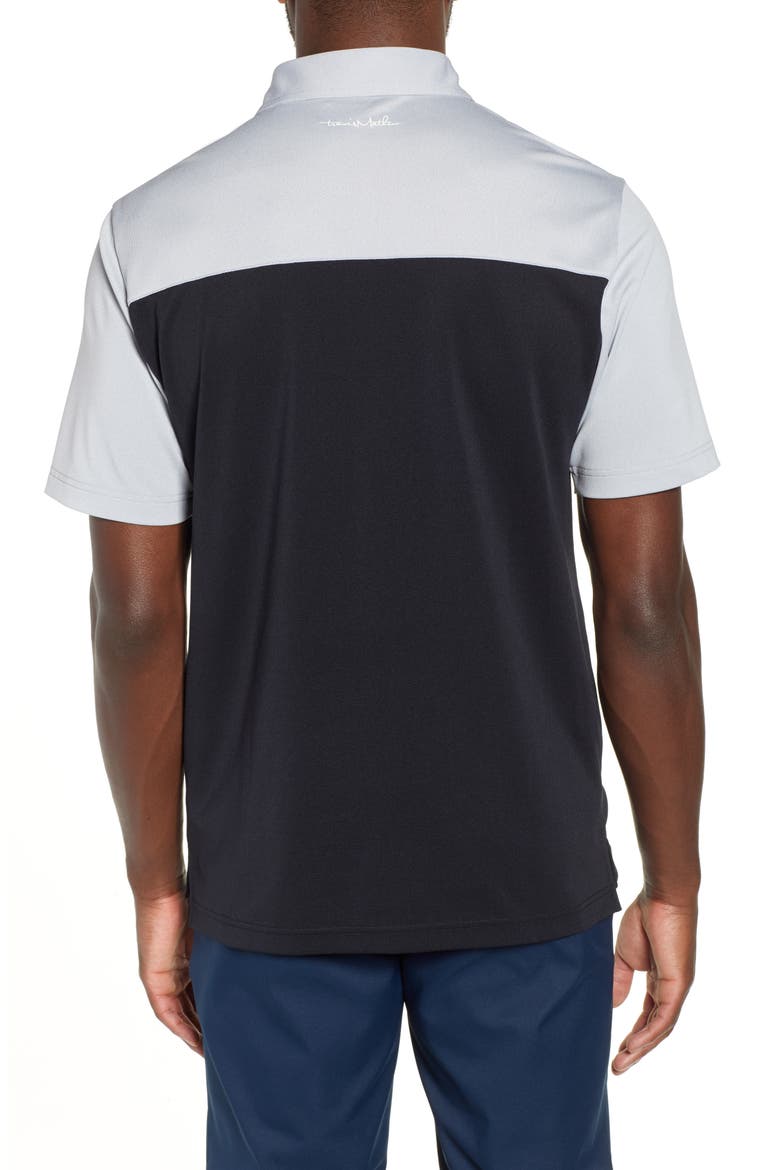 Wiz With Colorblock Polo, Alternate, color, HEATHER MICROCHIP