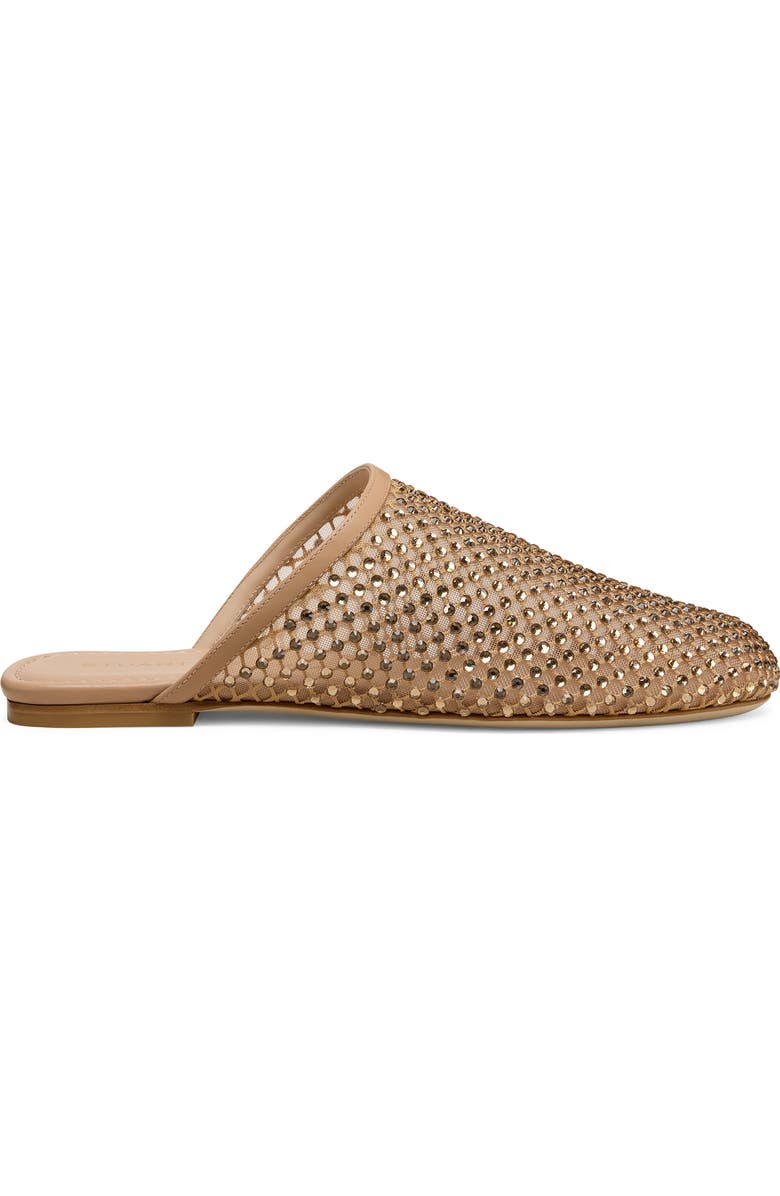 Stuart Weitzman Bareitall Mesh Mule, Alternate, color, Adobe Beige