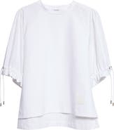 Max Mara West Poplin & Jersey Top