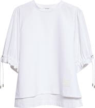 Max Mara West Poplin & Jersey Top