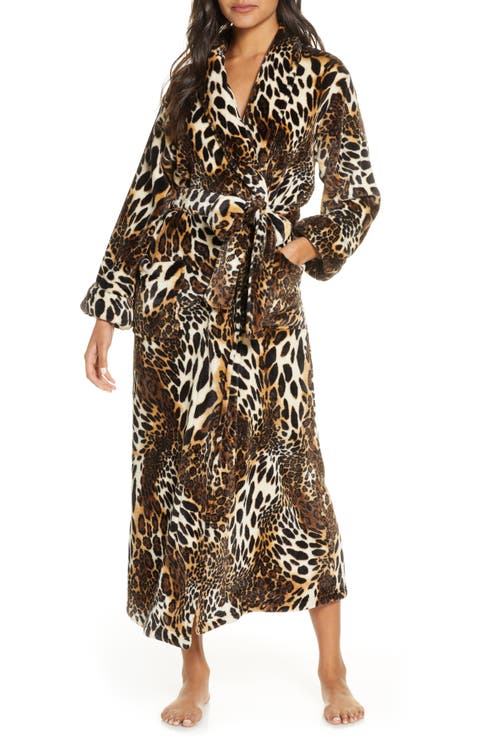 Leopard Plush Robe