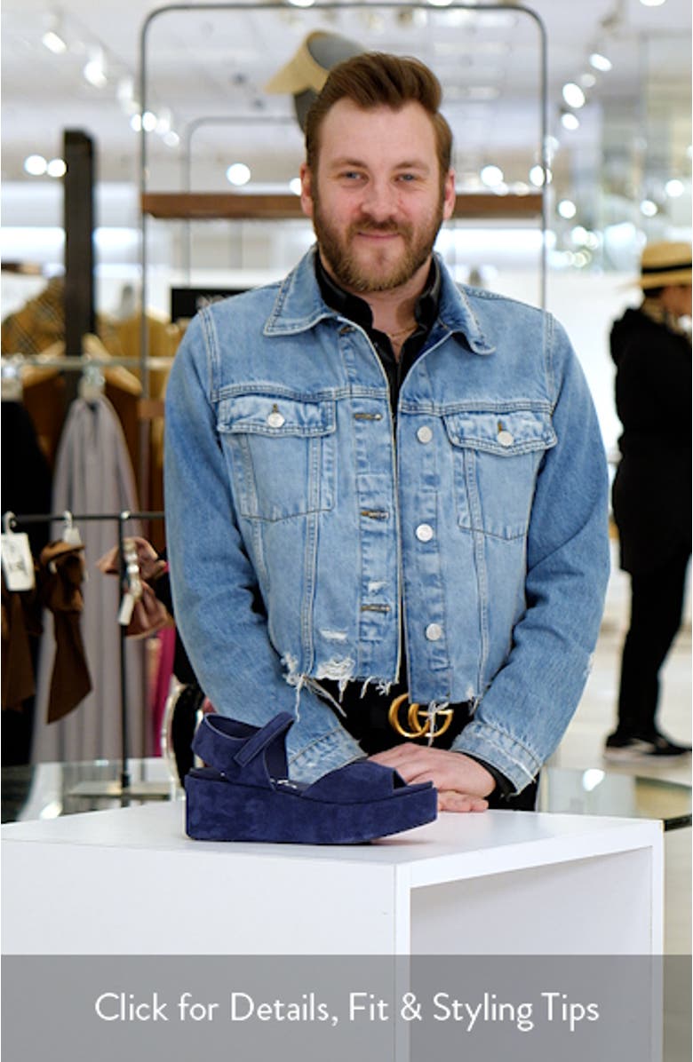 Nirvana Platform Sandal, sales video thumbnail