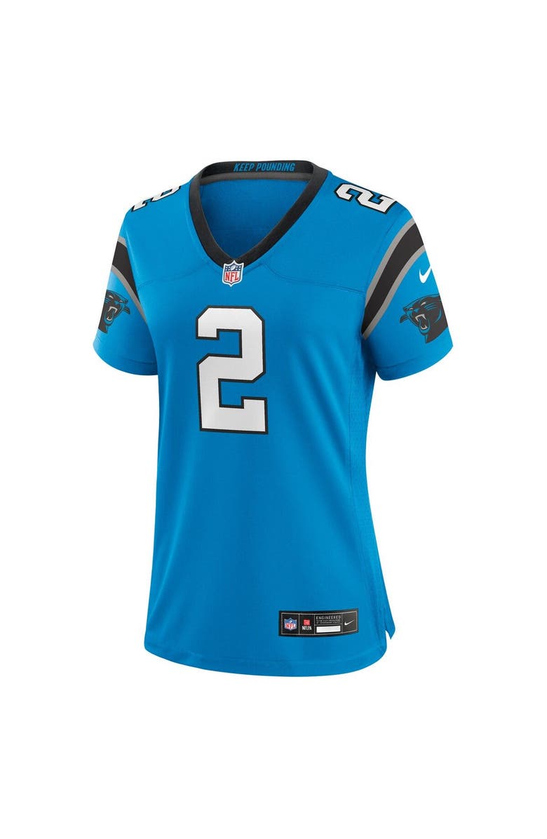 Nike Women's Nike D.J. Moore Blue Carolina Panthers Player Jersey, Alternate, color, 