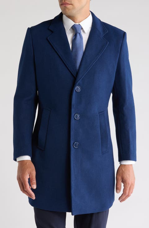 Tailored Wool Blend Jacket