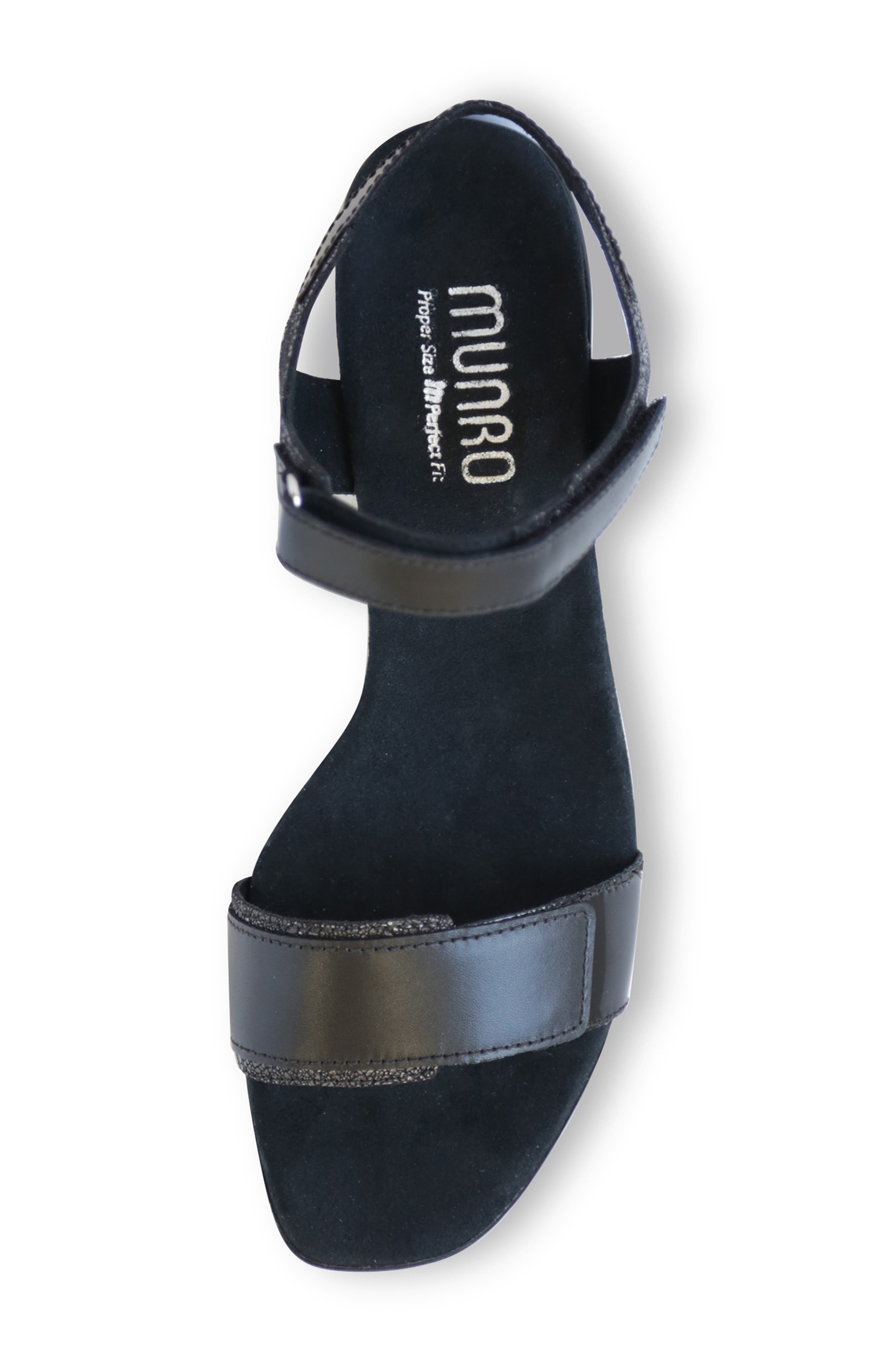 Munro Denise II Block Heel Sandal - Multiple Widths Available, Alternate, color, 