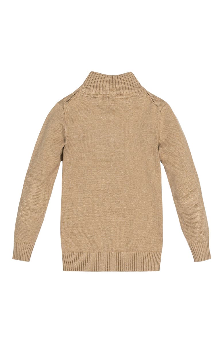 Hope & Henry Boys' Organic Half Zip Sweater, Kids, Alternate, color,