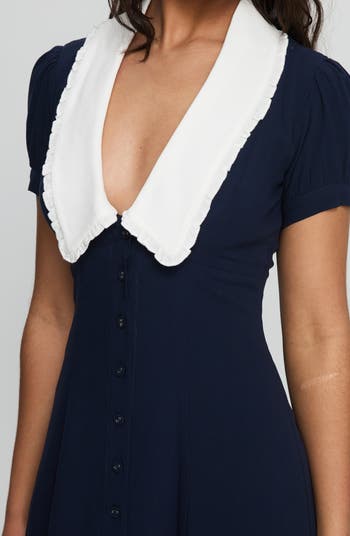 Fabiola Collared Minidress