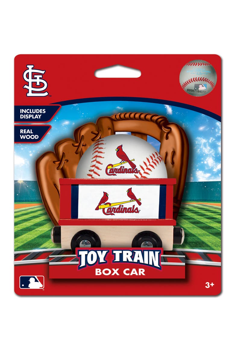 St. Louis Cardinals Toy Train Box Car, Alternate, color, Multicolor