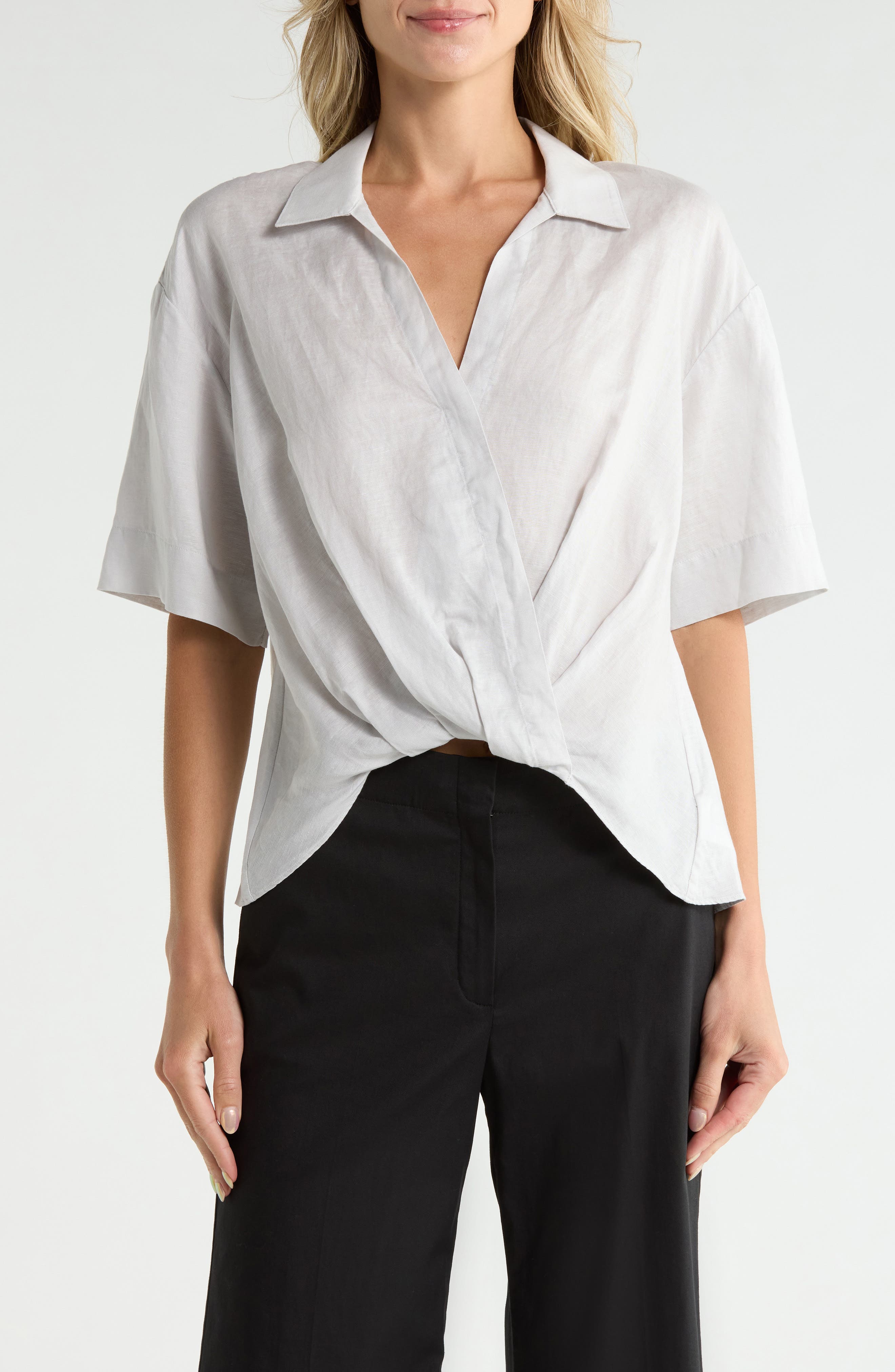 Twist High-Low Top