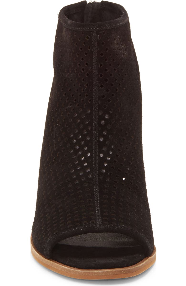 Vince Camuto Kareste Peep Toe Bootie, Alternate, color,