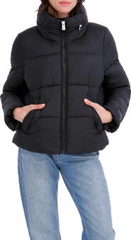 Tahari Dakota Quilted Puffer Jacket