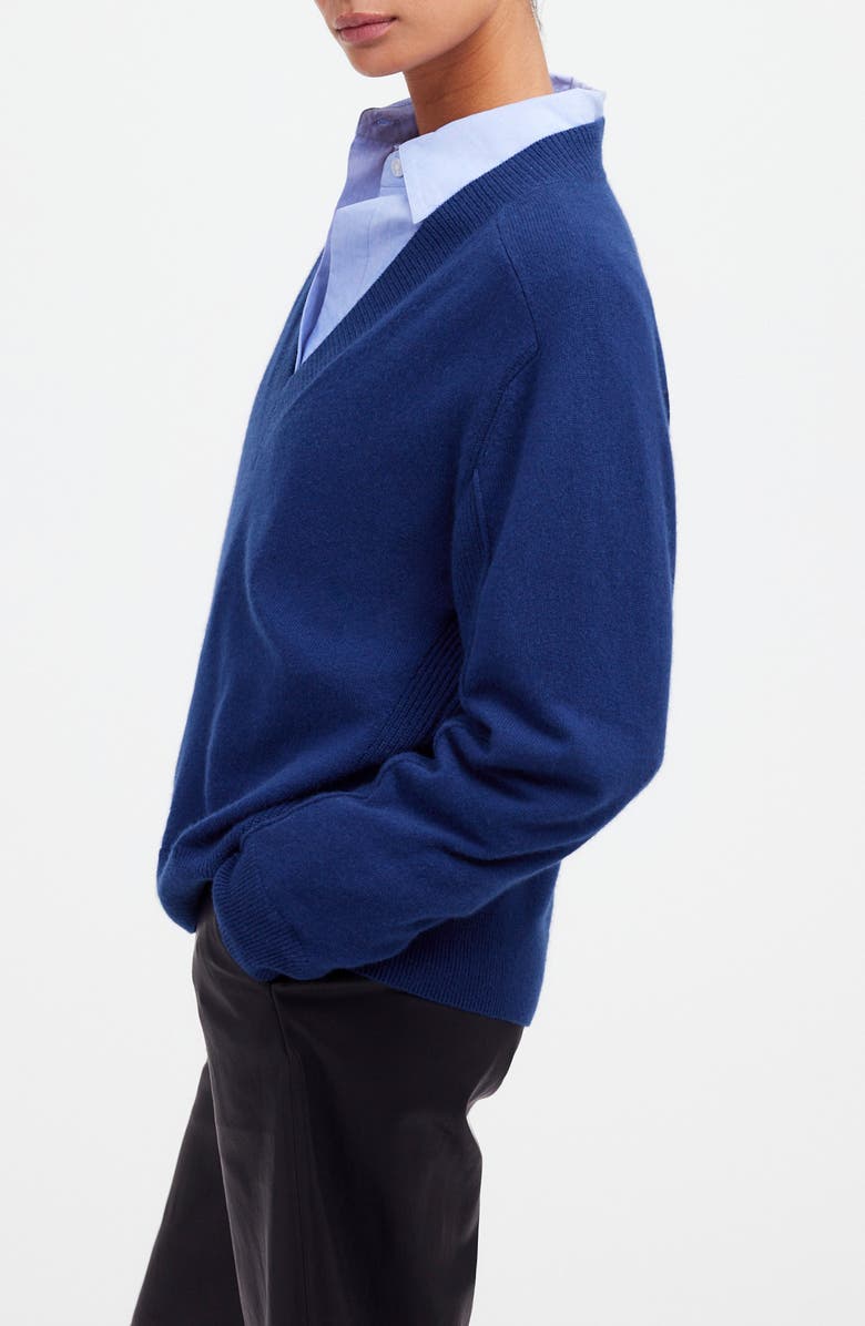 Madewell V-Neck Cashmere Sweater, Alternate, color,