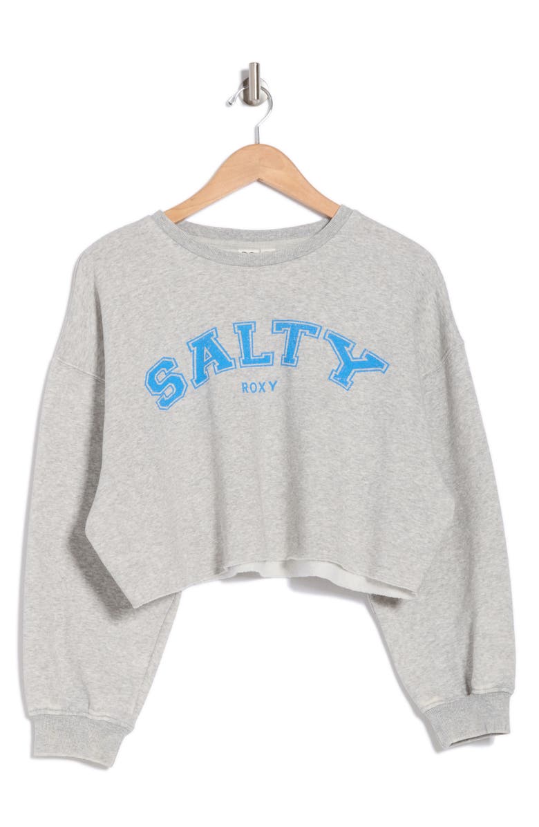 Roxy Morning Hike Crop Sweatshirt, Alternate, color,